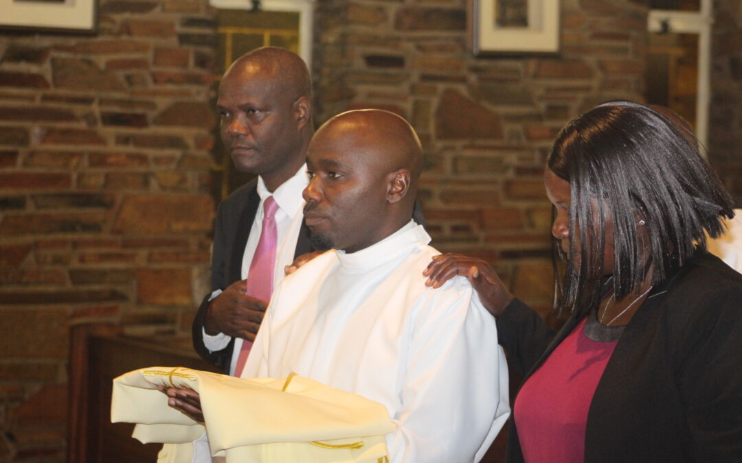 The first Stigmatine from Msolwa Tanzania is ordained to Diaconate by Archbishop Dabula Mpako of Pretoria
