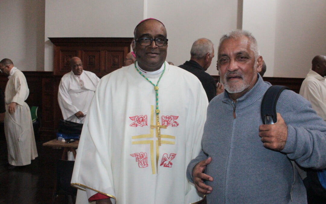 “The world  and it’s people will not keep an account of your mistakes”, Fr Peter-John Pearson to Bishop Sylvester David