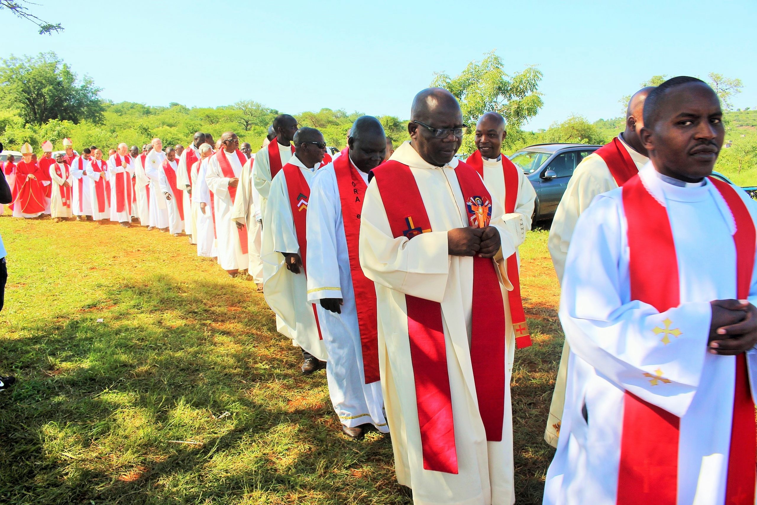 SACBC Priests during Bl. Benedict Daswa 30th Martyrdom Anniversary Celebration 13-02-2020 SACBC Priests during Bl. Benedict Daswa 30th Martyrdom Anniversary Celebration 13-02-2020