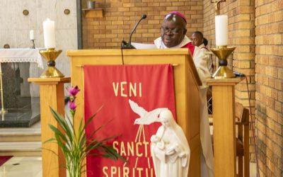 Bishop Zungu during Opening Votive Mass reflects on the Holy Spirit, Synodality, and Jubilee Year