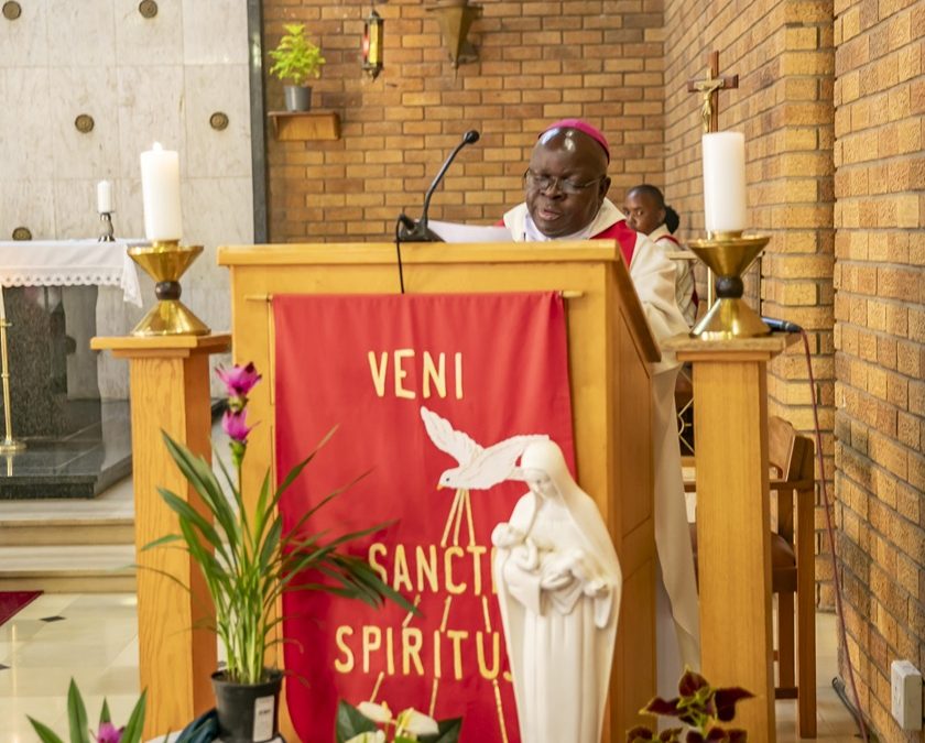 Bishop Zungu during Opening Votive Mass reflects on the Holy Spirit, Synodality, and Jubilee Year