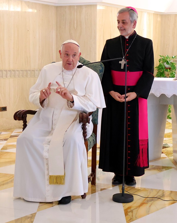 Pope Francis. SACBC Ad Limina Visit in June 2023