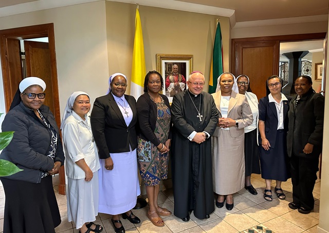 Hilton Foundation Delegation with Apostolic Nuncio